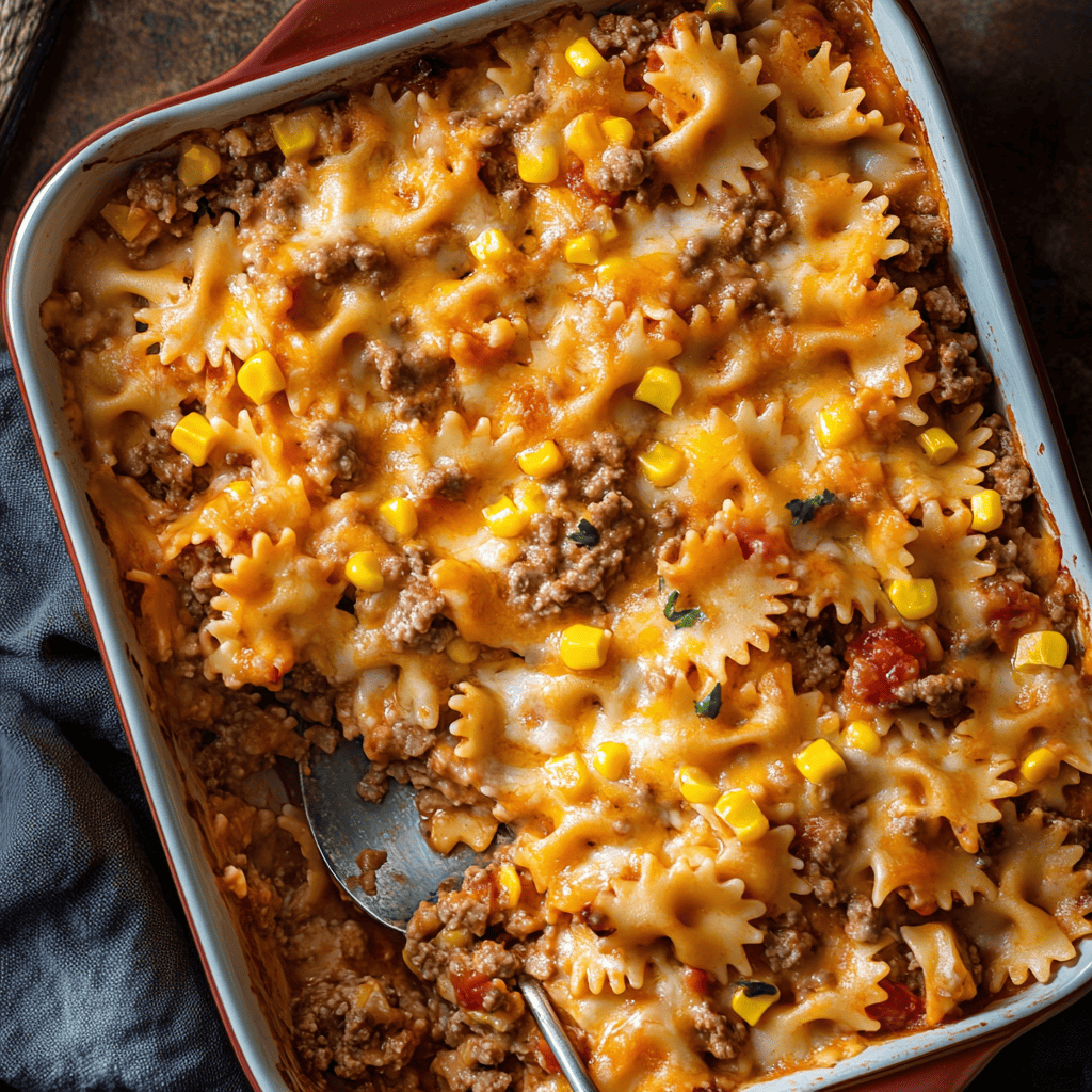 Sloppy Joe Casserole recipe