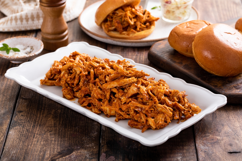 Crockpot BBQ Pulled Chicken