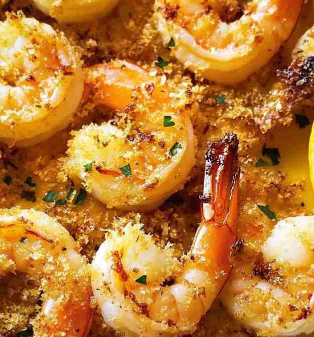 Baked Shrimp in Lemon Butter Sauce