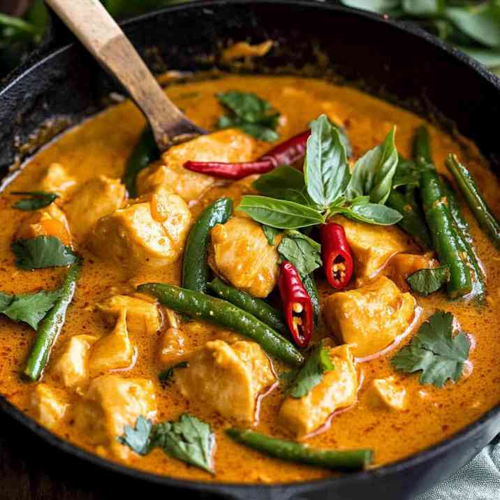 Easy Thai Red Curry with Chicken