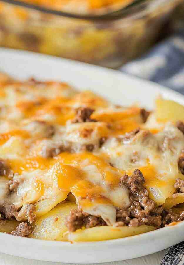 Hamburger Potato Casserole