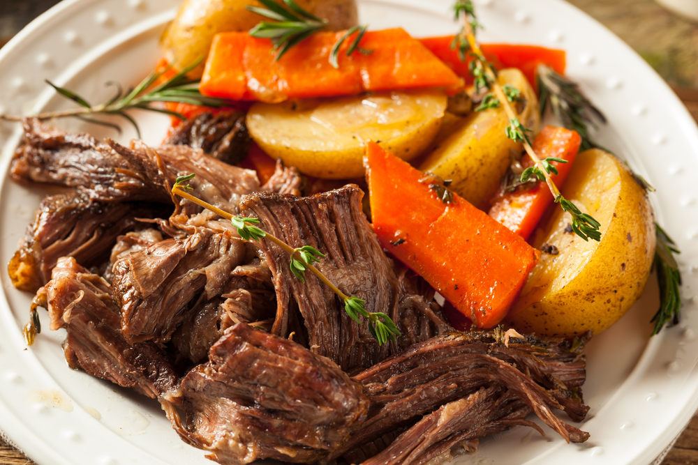 Instant Pot Pot Roast with Carrots and Potatoes