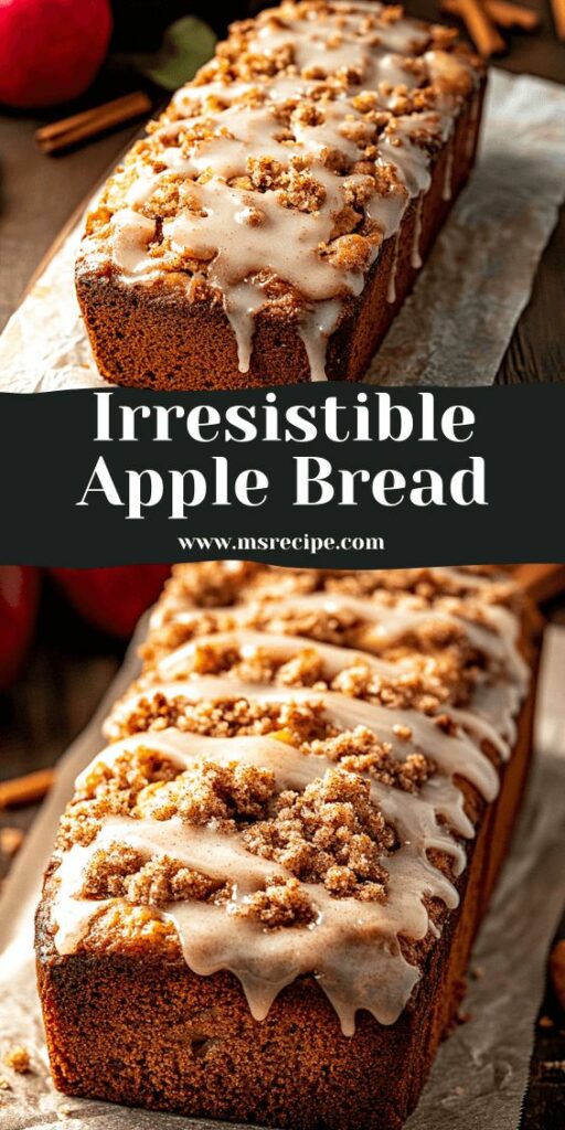 Irresistible Cinnamon Apple Bread