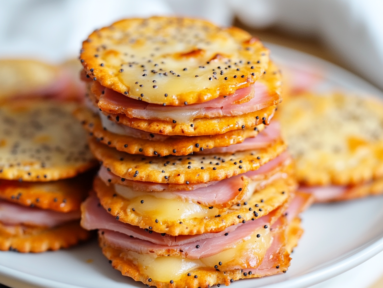 Ritz Cracker Party Sandwiches