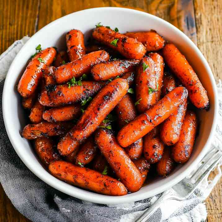 Roasted Brown Sugar Carrots Recipe