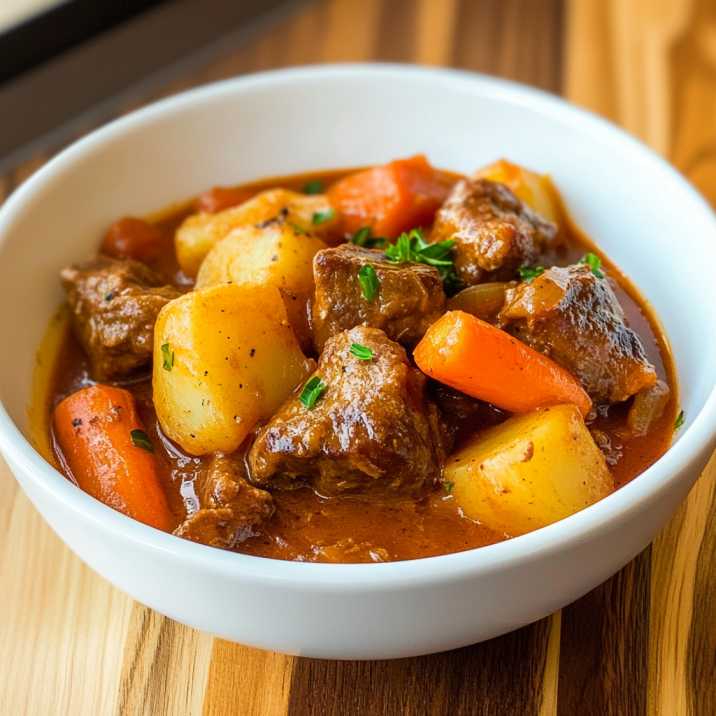 Slow cooker beef stew