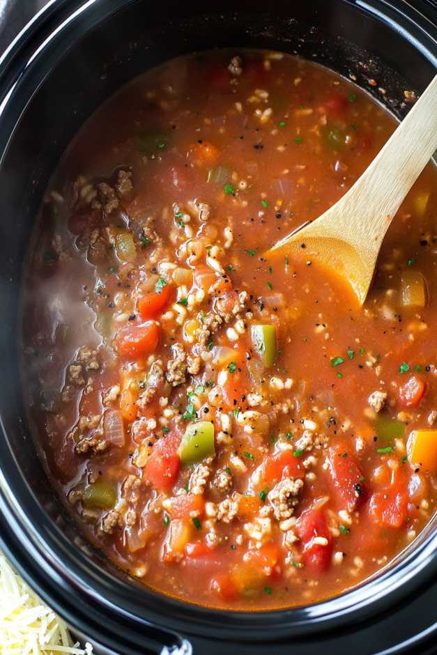 Stuffed Pepper Soup