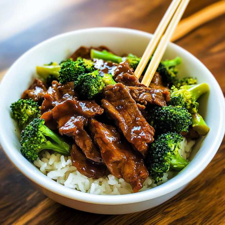 slow cooker beef and broccoli