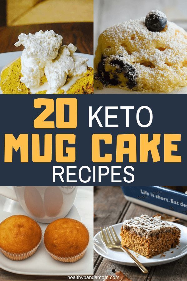 20 Healthy 1 Minute Low Carb Keto Mug Cake Recipes – Keto – Low Carb – Healthy Recipes