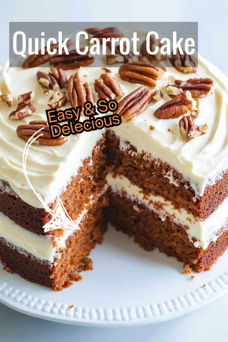 Quick & Easy Carrot Cake