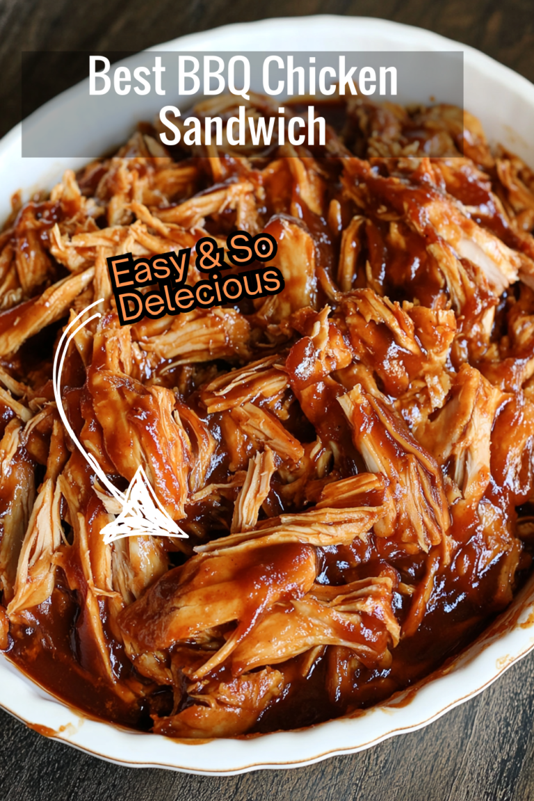 Best Crockpot BBQ Chicken Sandwich Recipe