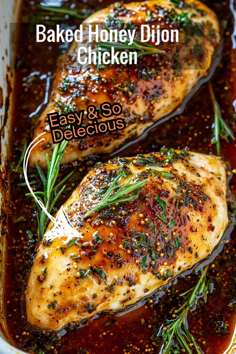 Easy Baked Honey Dijon Chicken Recipe