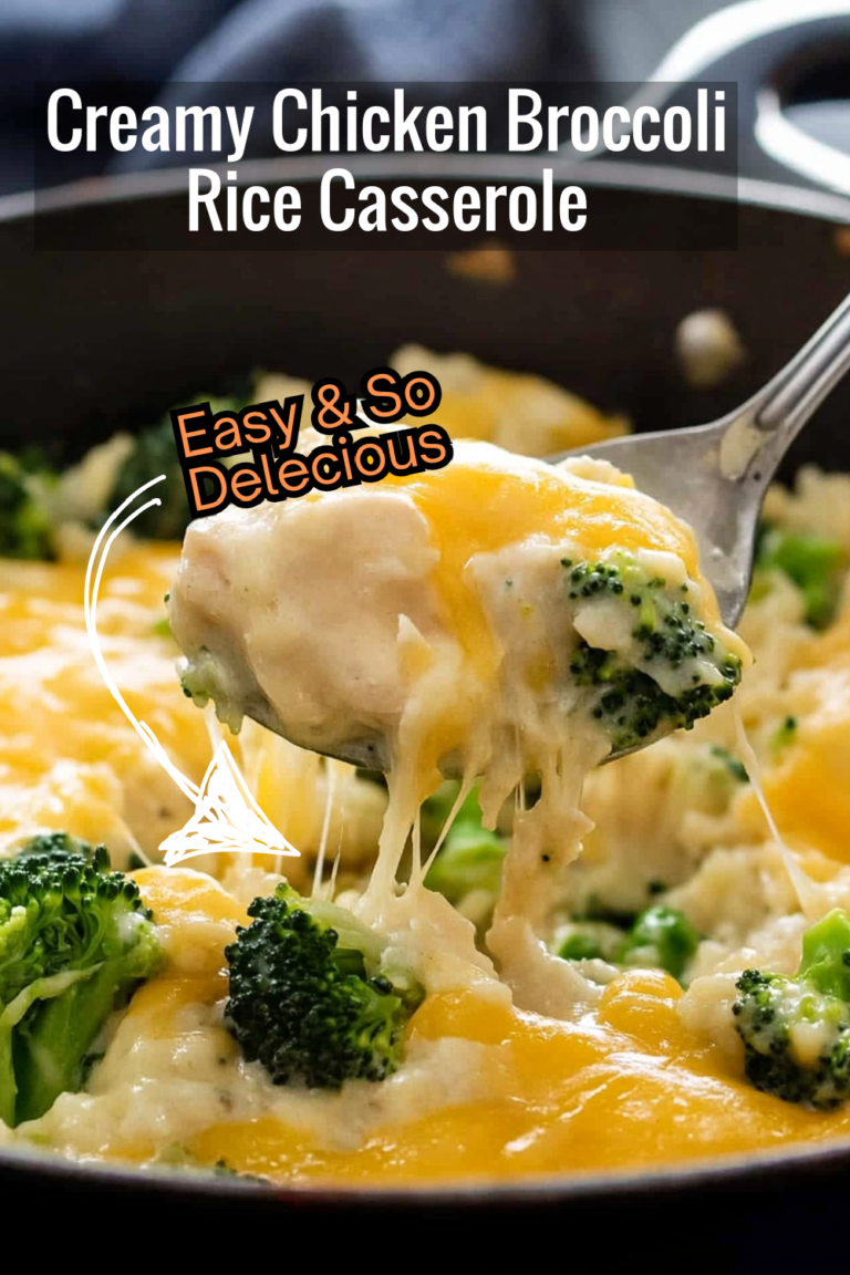 Quick and Creamy Chicken Broccoli Rice Bake