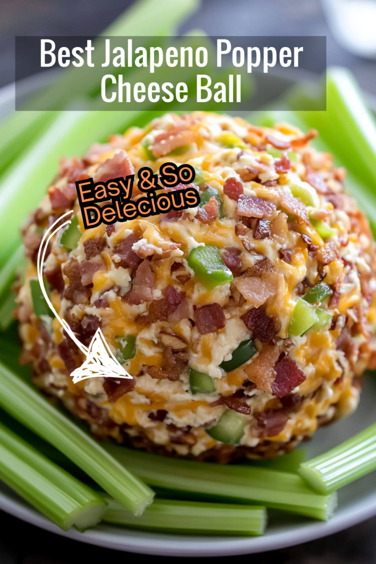 Bacon and Jalapeno Cheese Ball Treat