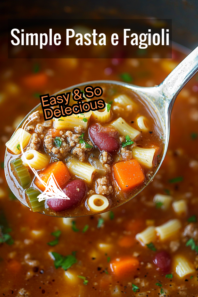 Simple Copycat Pasta e Fagioli Recipe