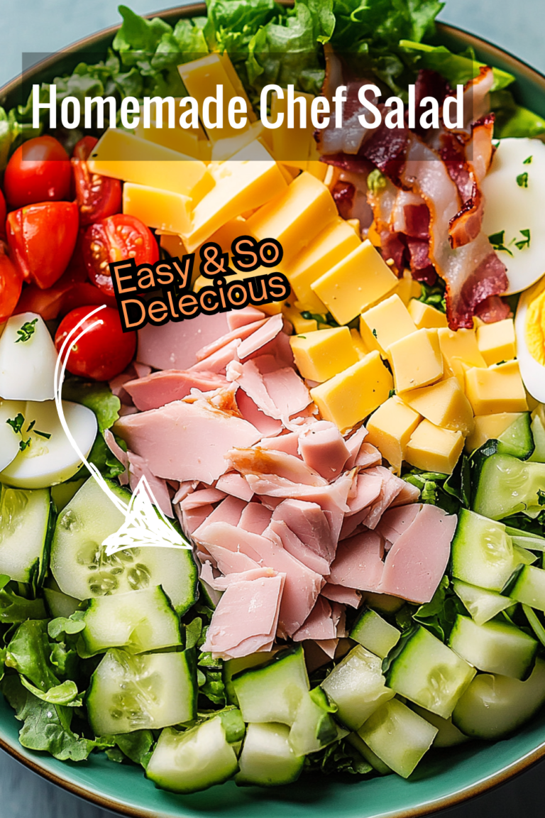 Easy Homemade Chef Salad