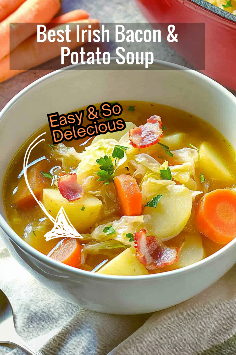 Traditional Irish Bacon & Potato Soup