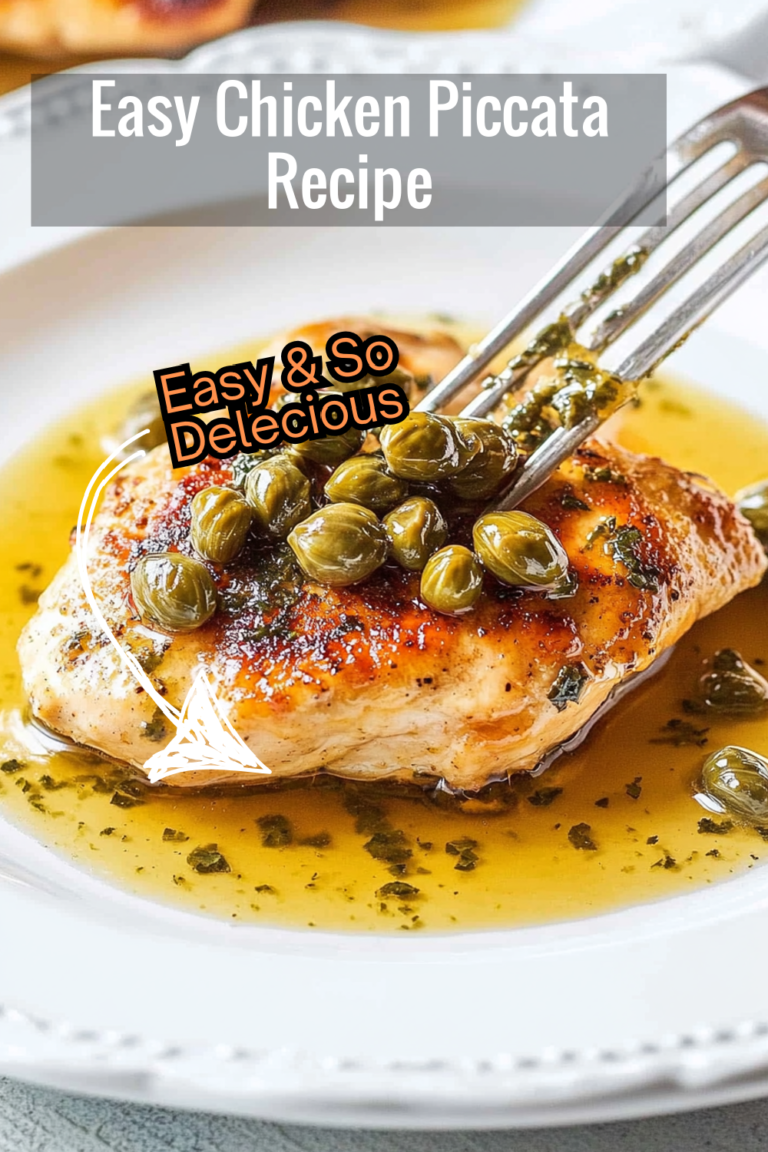 Easy Chicken Piccata Recipe with Lemon