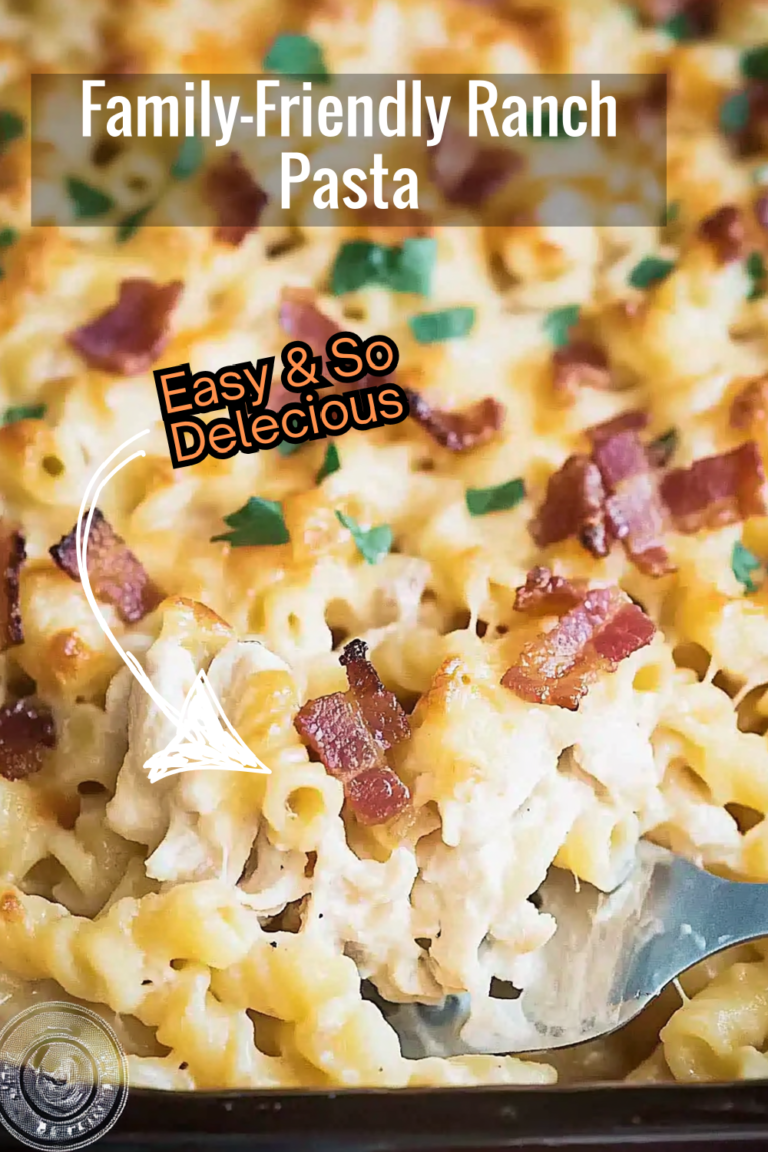 Family-Friendly Chicken Bacon Ranch Casserole