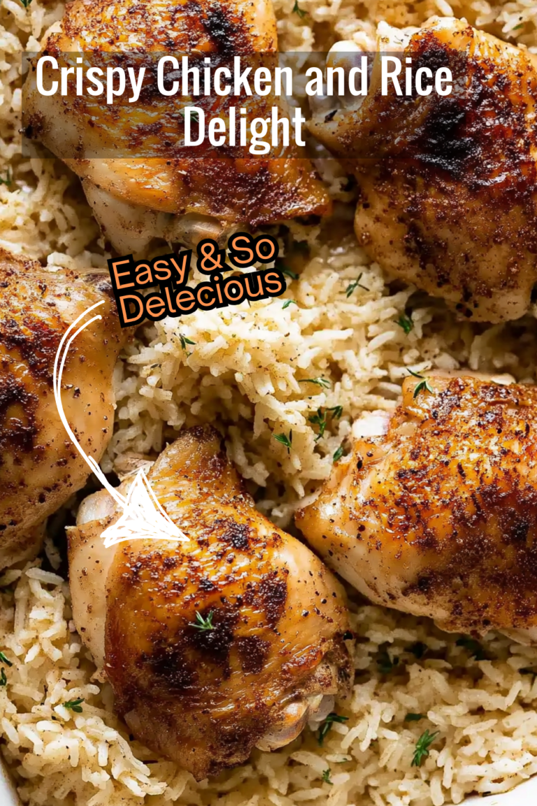 Crispy Chicken and Rice Delight