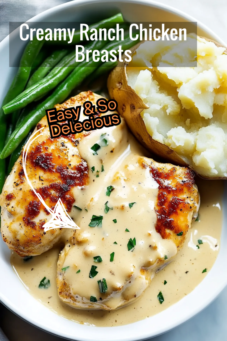 Creamy Ranch Chicken Breasts Recipe