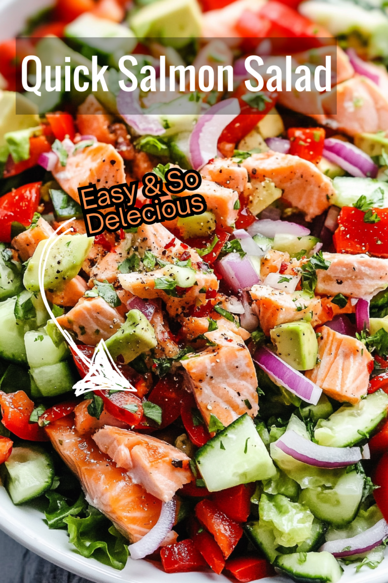 Quick and Delicious Salmon Salad