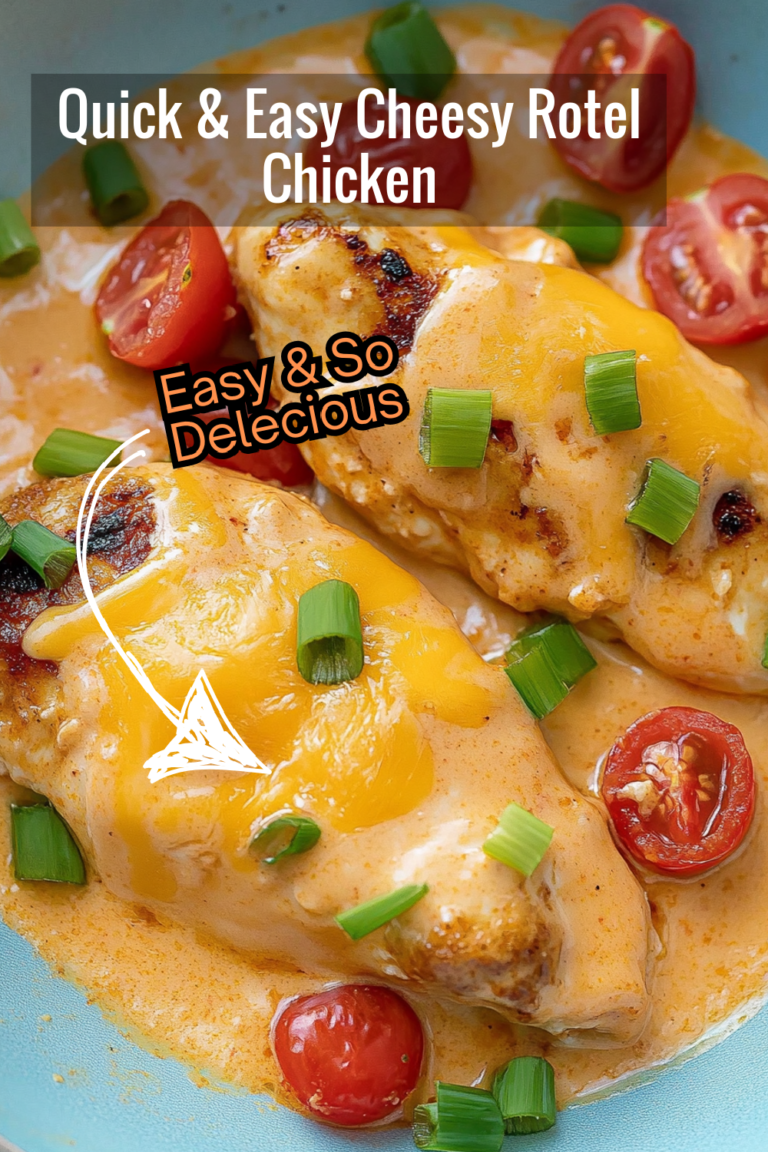 Quick & Easy Cheesy Rotel Chicken