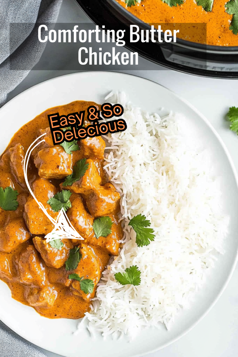 Comforting Crockpot Indian Butter Chicken