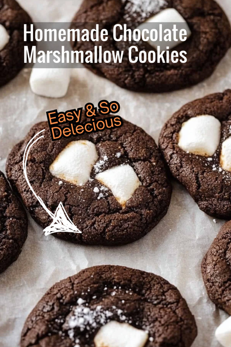 Homemade Chocolate Marshmallow Cookies