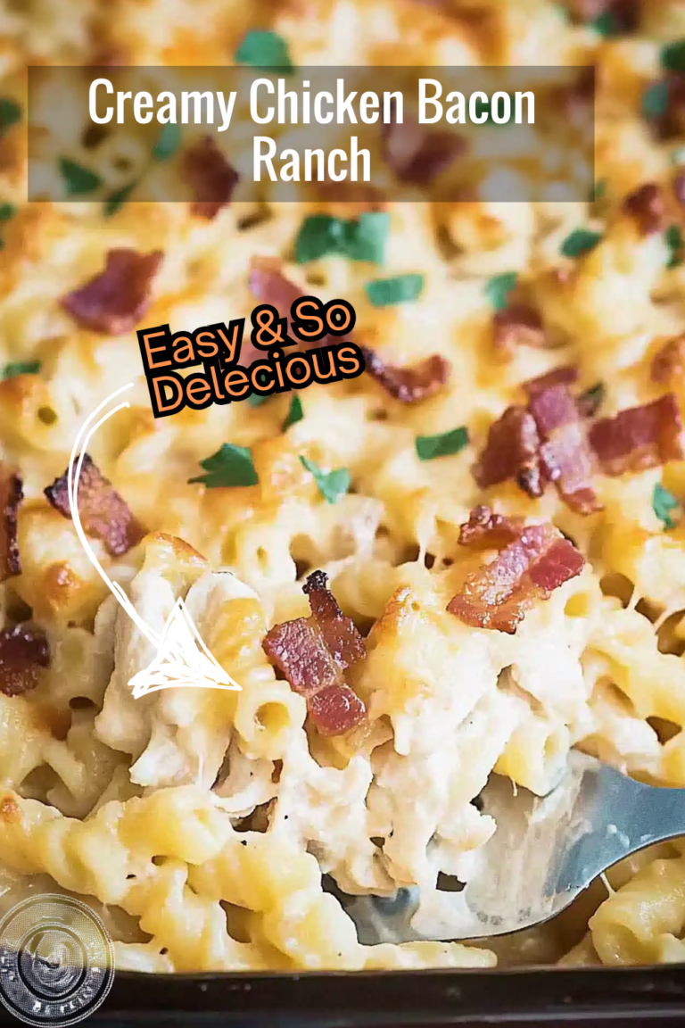 Creamy Chicken Bacon Ranch Pasta Delight