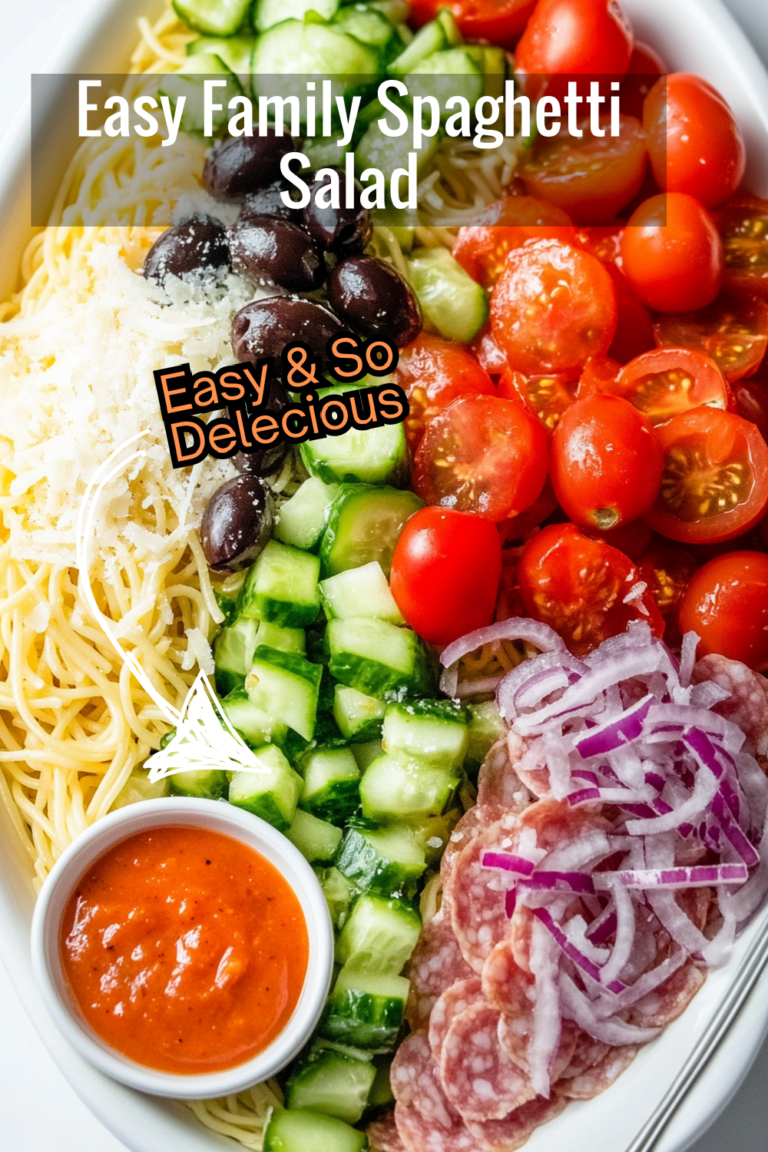 Family-Friendly Spaghetti Salad Recipe