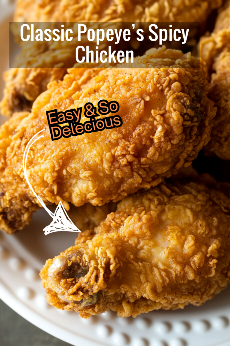 Classic Popeye’s Spicy Chicken Recipe