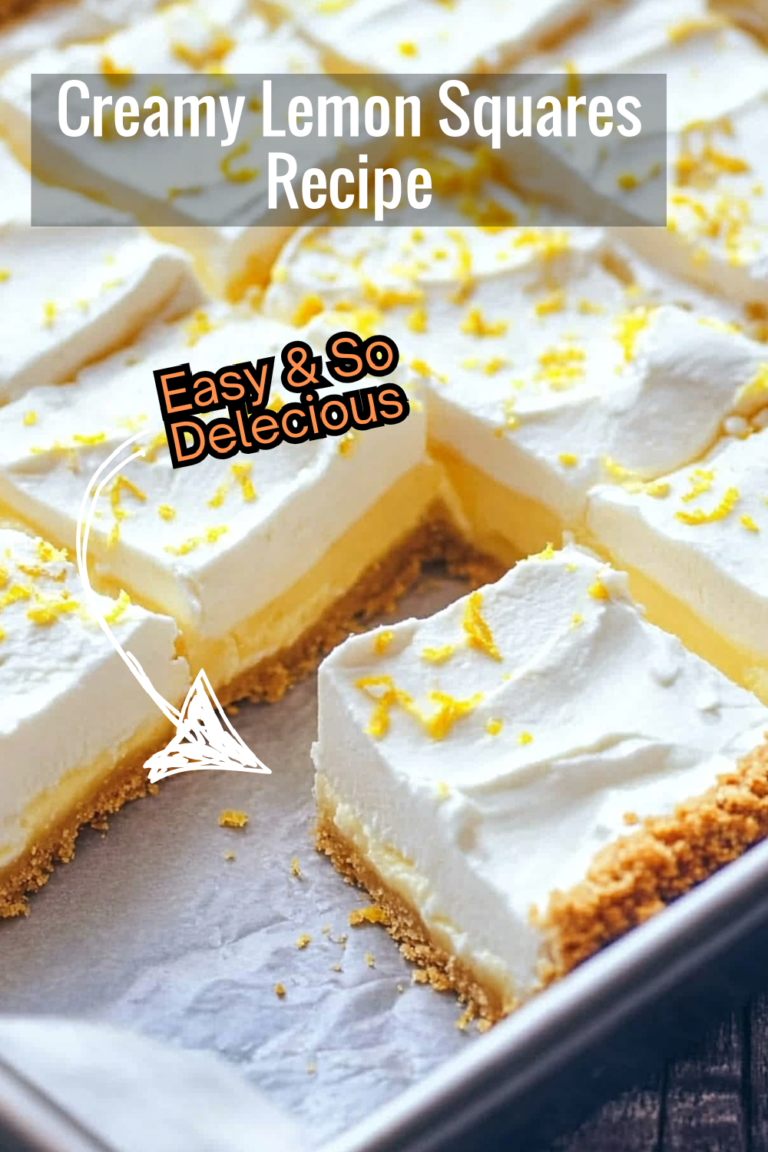 Creamy Lemon Squares for Any Occasion