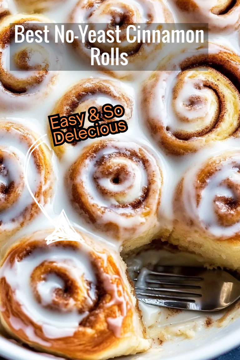 Best No-Yeast Cinnamon Rolls Recipe