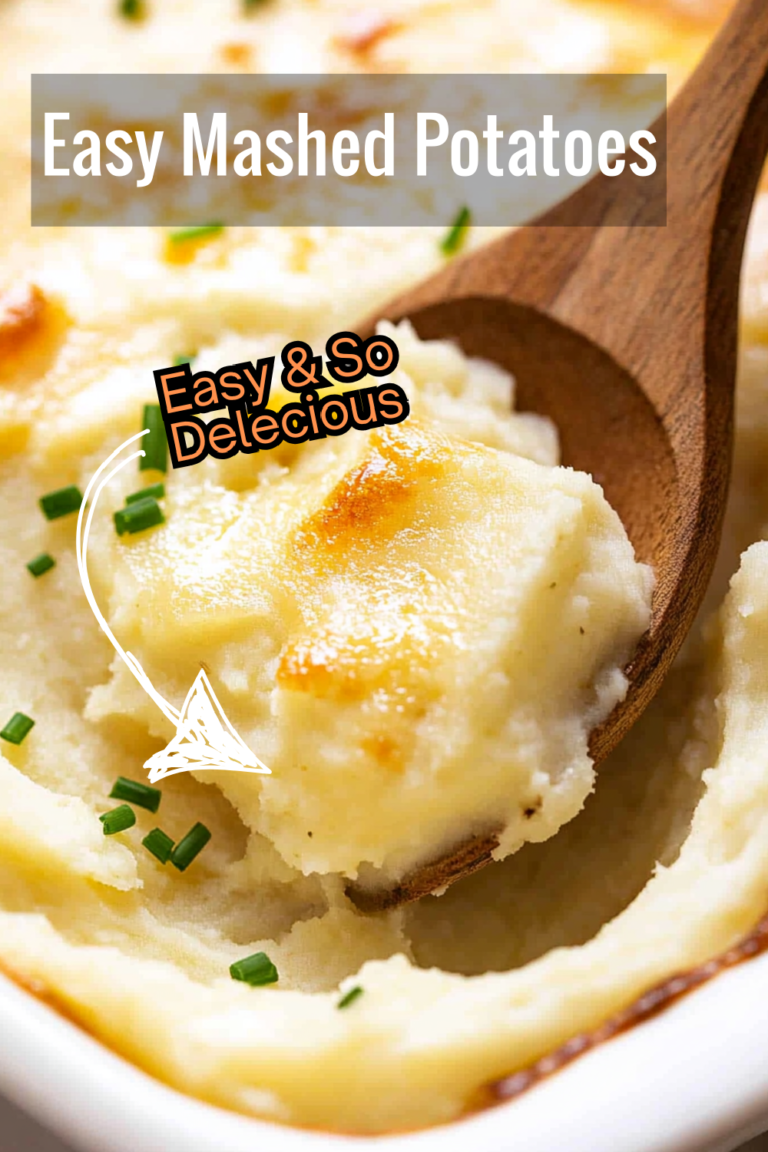 Easy Mashed Potatoes Recipe